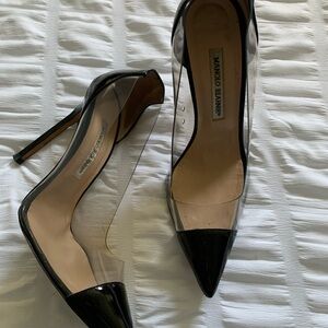 Manolo Blahnik Pacha Black Women's Shoes